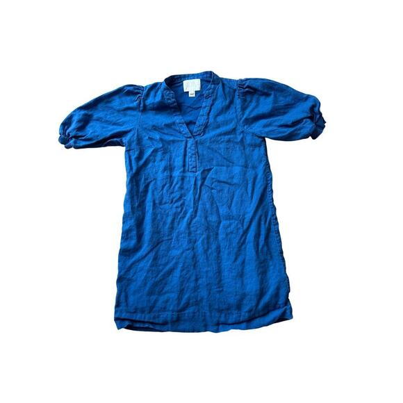 Lilly Pulitzer Maileigh Linen dress, Blue, size 0, but fits large - Picture 4 of 14